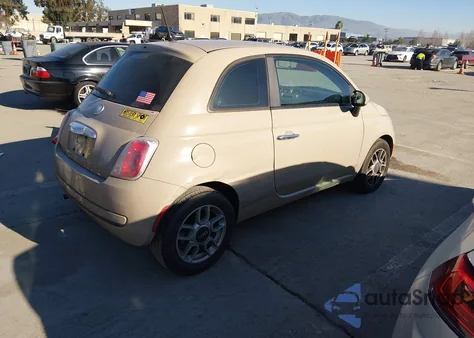 2012 Fiat 500 Pop z USA, uszkodzony, nr VIN 3C3CFFARXCT131184